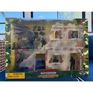 World Peacekeepers Building Ruins Playset NIB 1:18 Military Figure Diorama